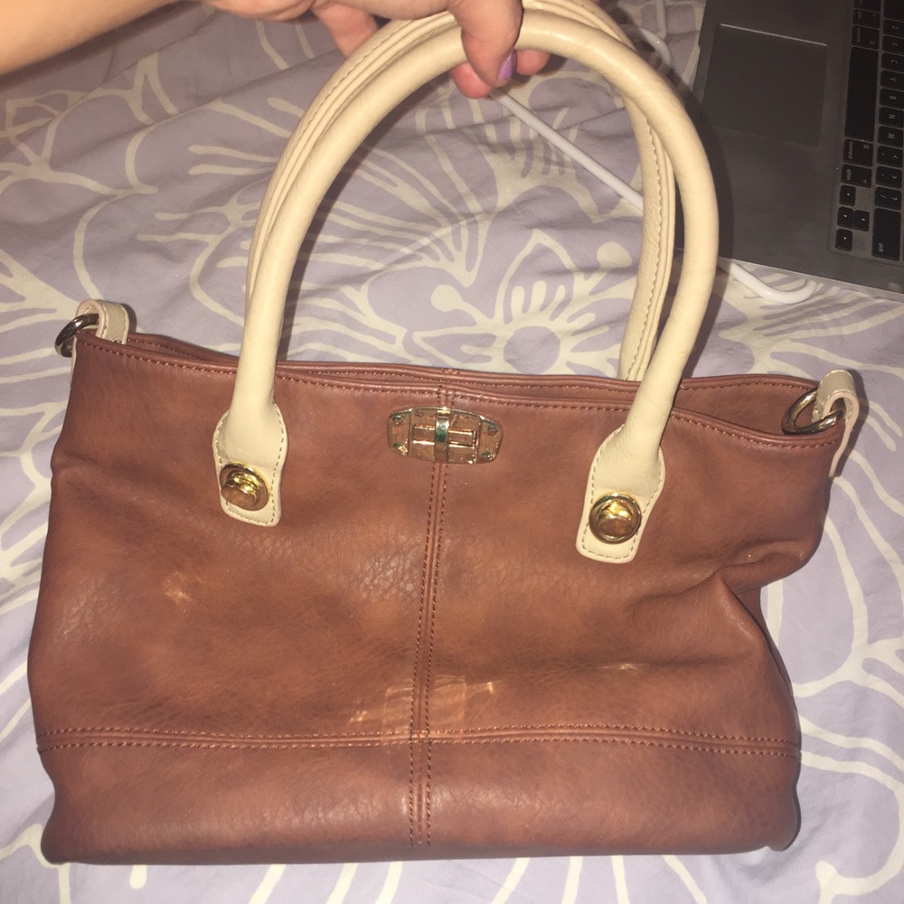 Small brown tote